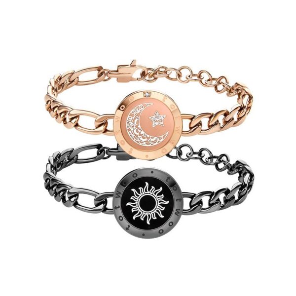 Sun-Moon Smart Sensing Couple Bracelet - Image 9